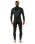 The Rip Curl Mens Dawn Patrol 5/3mm Chest Zip Wetsuit in Black