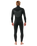 The Rip Curl Mens Dawn Patrol 5/3mm Chest Zip Wetsuit in Black