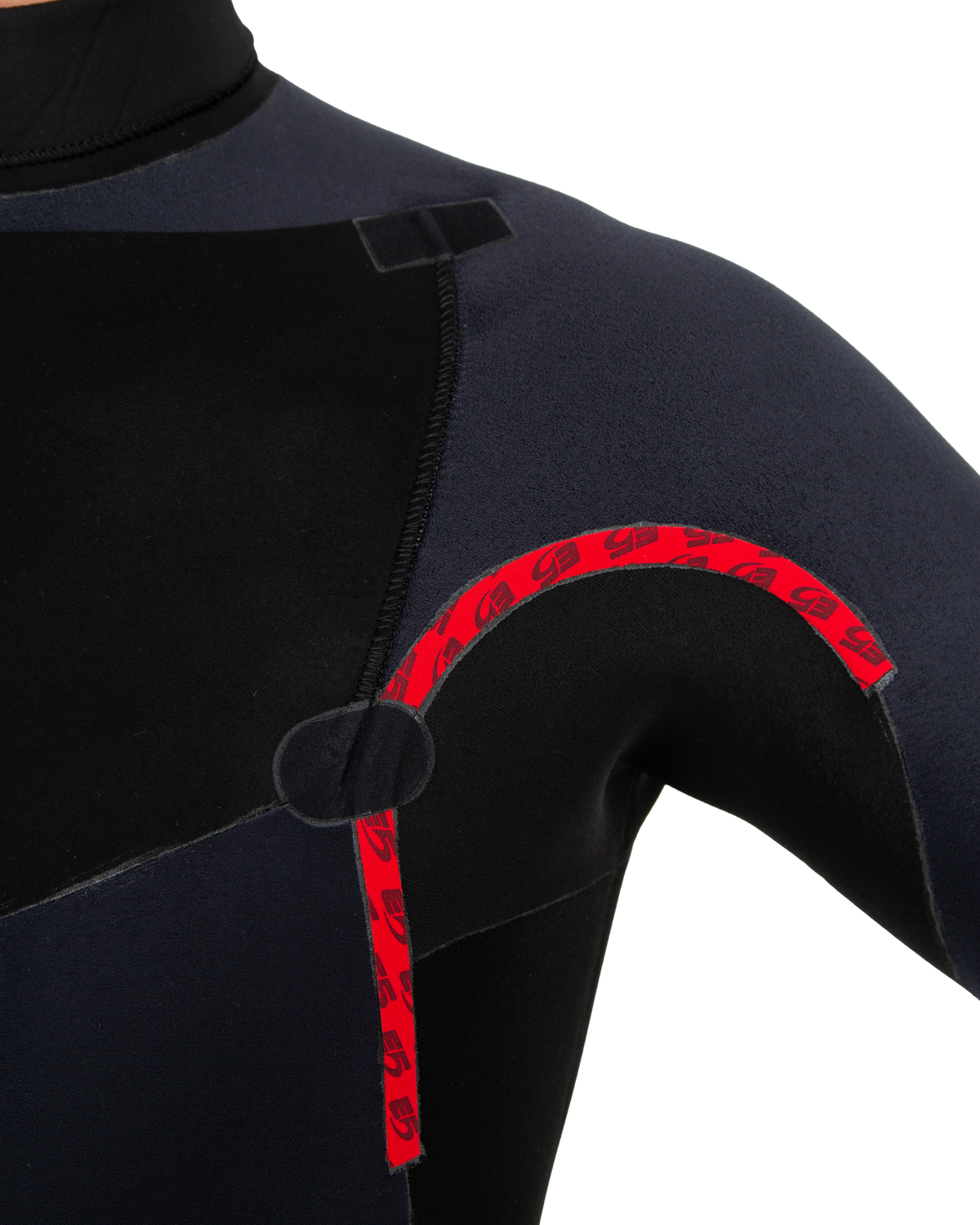 The Rip Curl Mens Dawn Patrol Performance 4/3mm Chest Zip Wetsuit in Black