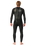 Omega 5/4mm Back Zip Wetsuit in Black