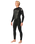 Omega 5/4mm Back Zip Wetsuit in Black