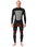 Omega 5/4mm Back Zip Wetsuit in Black