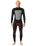 Omega 5/4mm Back Zip Wetsuit in Black