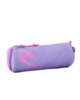 The Rip Curl Brand Pencil Case in Purple