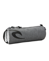 The Rip Curl Brand Pencil Case in Grey Marle