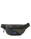 The Rip Curl Search Camo Bumbag in Black & Olive