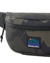 The Rip Curl Search Camo Bumbag in Black & Olive