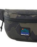 The Rip Curl Search Camo Bumbag in Black & Olive