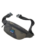 The Rip Curl Search Camo Bumbag in Black & Olive