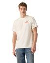 Relaxed Fit Graphic T-Shirt in Egret