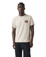 Relaxed Fit Graphic T-Shirt in Coastal Creative Fresh & Smooth Pumice Stone