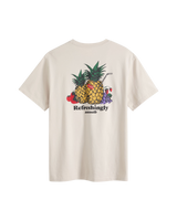 Relaxed Fit Graphic T-Shirt in Coastal Creative Fresh & Smooth Pumice Stone