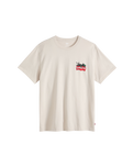 Relaxed Fit Graphic T-Shirt in Coastal Creative Fresh & Smooth Pumice Stone