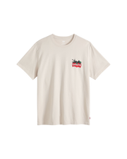 Relaxed Fit Graphic T-Shirt in Coastal Creative Fresh & Smooth Pumice Stone