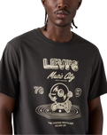 The Levi's® Mens Relaxed Fit Graphic T-Shirt in Music City 2 Phantom