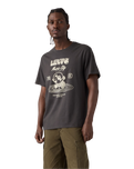 The Levi's® Mens Relaxed Fit Graphic T-Shirt in Music City 2 Phantom