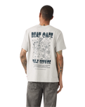 The Levi's® Mens Relaxed Fit Graphic T-Shirt in Beat Cafe Light Heather Grey
