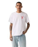 The Levi's® Mens Relaxed Fit Graphic T-Shirt in Roll Models White Plus