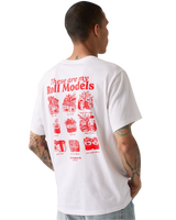 The Levi's® Mens Relaxed Fit Graphic T-Shirt in Roll Models White Plus