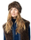 The Barts Womens Fur Cable Bandhat in Print Brown