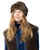 The Barts Womens Fur Cable Bandhat in Print Brown