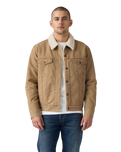 The Levi's® Mens Type III Sherpa Jacket in Ermine