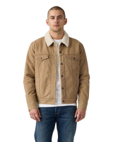 The Levi's® Mens Type III Sherpa Jacket in Ermine