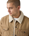 The Levi's® Mens Type III Sherpa Jacket in Ermine