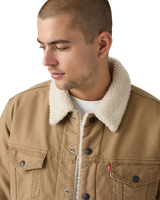 The Levi's® Mens Type III Sherpa Jacket in Ermine