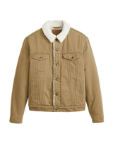 The Levi's® Mens Type III Sherpa Jacket in Ermine