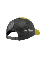 The Columbia Mens Mesh™ Snap Back Trucker Cap in Mossy Green & PNW Bear