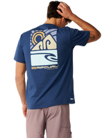 Search Series VaporCool Totem T-Shirt in Light Navy