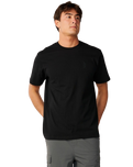 Search Series VaporCool Embroid T-Shirt in Black