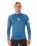 Waves UPF Performance Long Sleeved Rash Vest in Bluefin