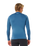 Waves UPF Performance Long Sleeved Rash Vest in Bluefin
