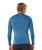 Waves UPF Performance Long Sleeved Rash Vest in Bluefin