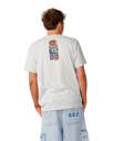 The Rip Curl Mens S-Series VC Stack T-Shirt in Grey Marle