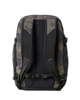 The Rip Curl F-Light Posse Search Camo 35L Backpack in Black & Olive