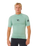 Waves UPF Performance Short Sleeved Rash Vest in Aloe