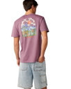 The Rip Curl Mens Pacific Rinse Higgins T-Shirt in Dusty Purple