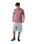 The Rip Curl Mens Pacific Rinse Higgins T-Shirt in Dusty Purple