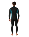 The Rip Curl Mens Dawn Patrol 5/3mm Chest Zip Wetsuit in Green