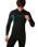 The Rip Curl Mens Dawn Patrol 5/3mm Chest Zip Wetsuit in Green