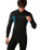 The Rip Curl Mens Dawn Patrol 5/3mm Chest Zip Wetsuit in Green