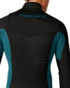 The Rip Curl Mens Dawn Patrol 5/3mm Chest Zip Wetsuit in Green