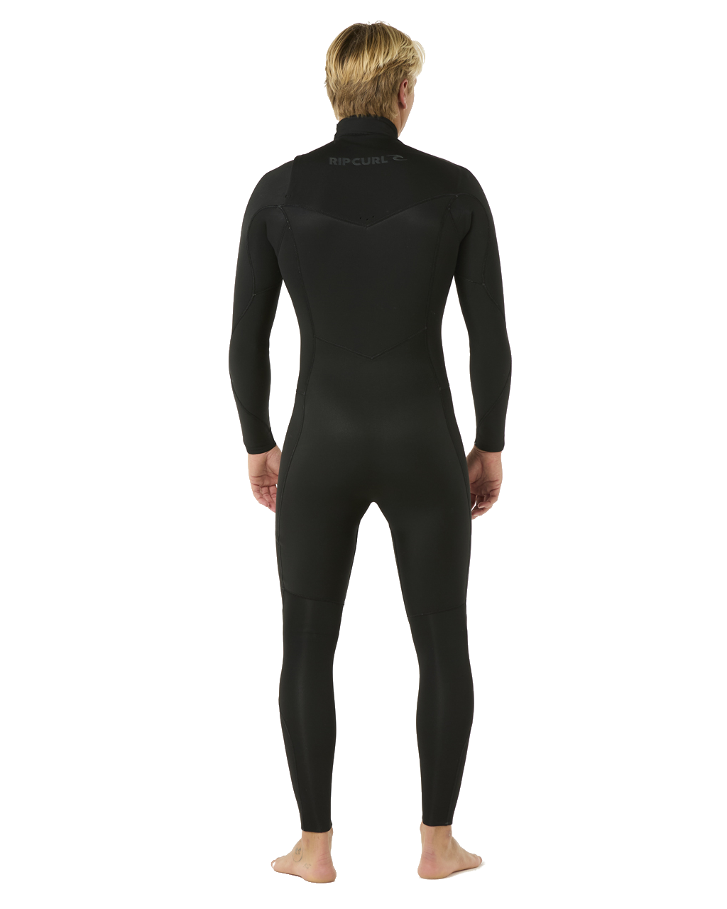 The Rip Curl Mens Dawn Patrol 5/3mm Chest Zip Wetsuit in Black