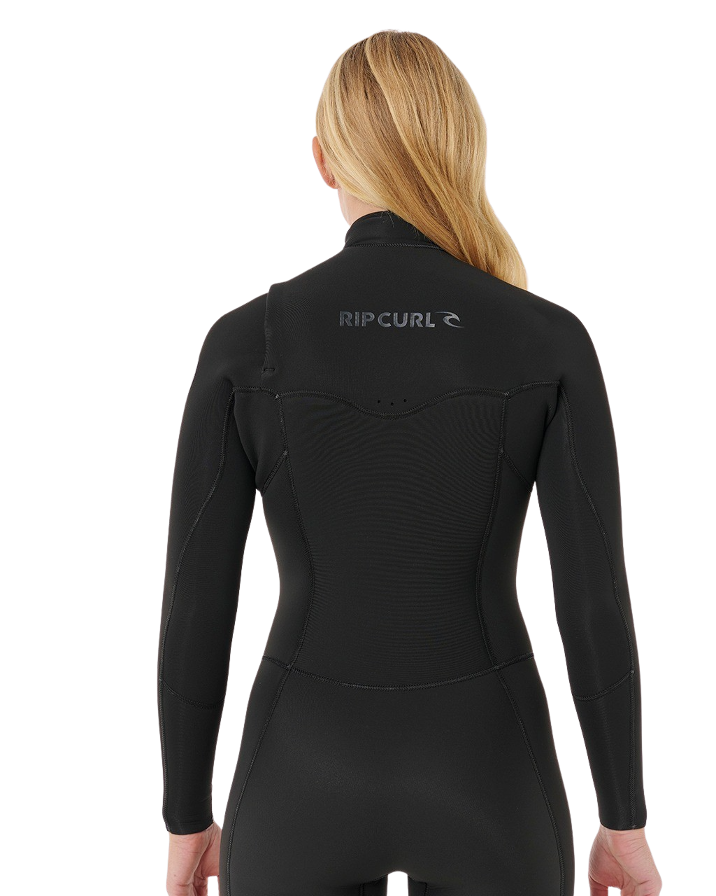 Womens Dawn Patrol 3/2mm Chest Zip Wetsuit in Black