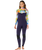 Womens Dawn Patrol 3/2mm Chest Zip Wetsuit in Multicolour