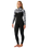 The Rip Curl Womens Dawn Patrol Pro 4/3mm Chest Zip Wetsuit in Black & White