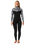 The Rip Curl Womens Dawn Patrol Pro 4/3mm Chest Zip Wetsuit in Black & White